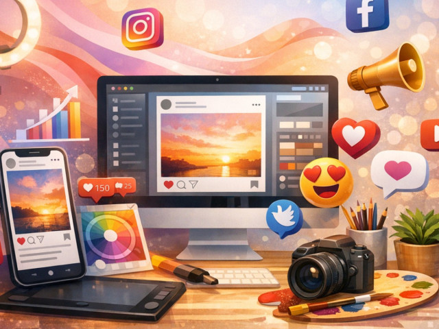 Criação de Artes para Redes Sociais